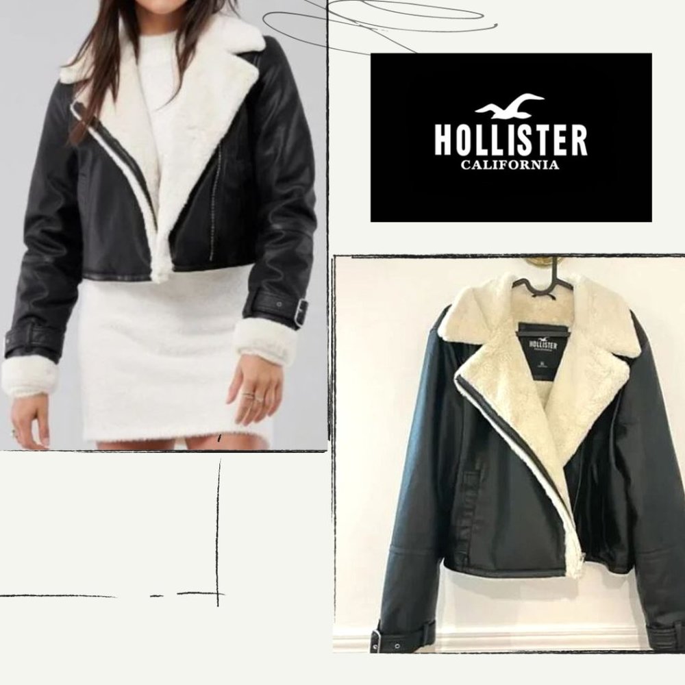 HOLLLISTER LEATHER JACKET